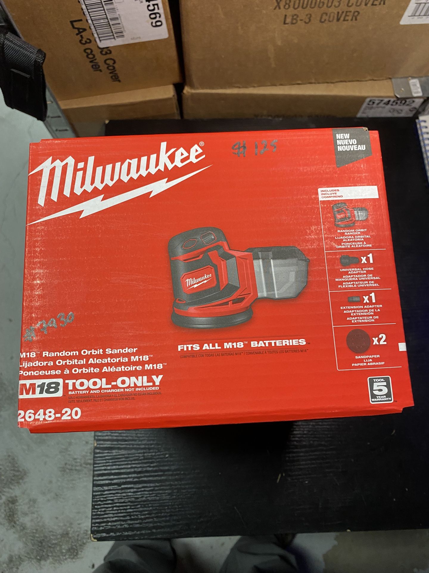 Milwaukee M18 Sander Orbit Sander