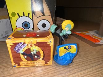 SpongeBob  One Piece #5 McDonald's Squidward x Sanji Happy Meal Toy