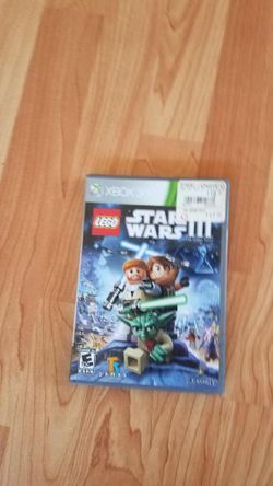 Xbox 360 Star Wars 3 Game
