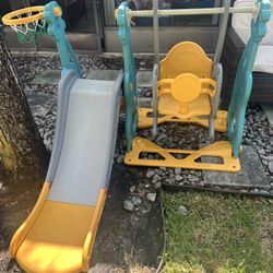 3 In 1 Toddler Swing Set