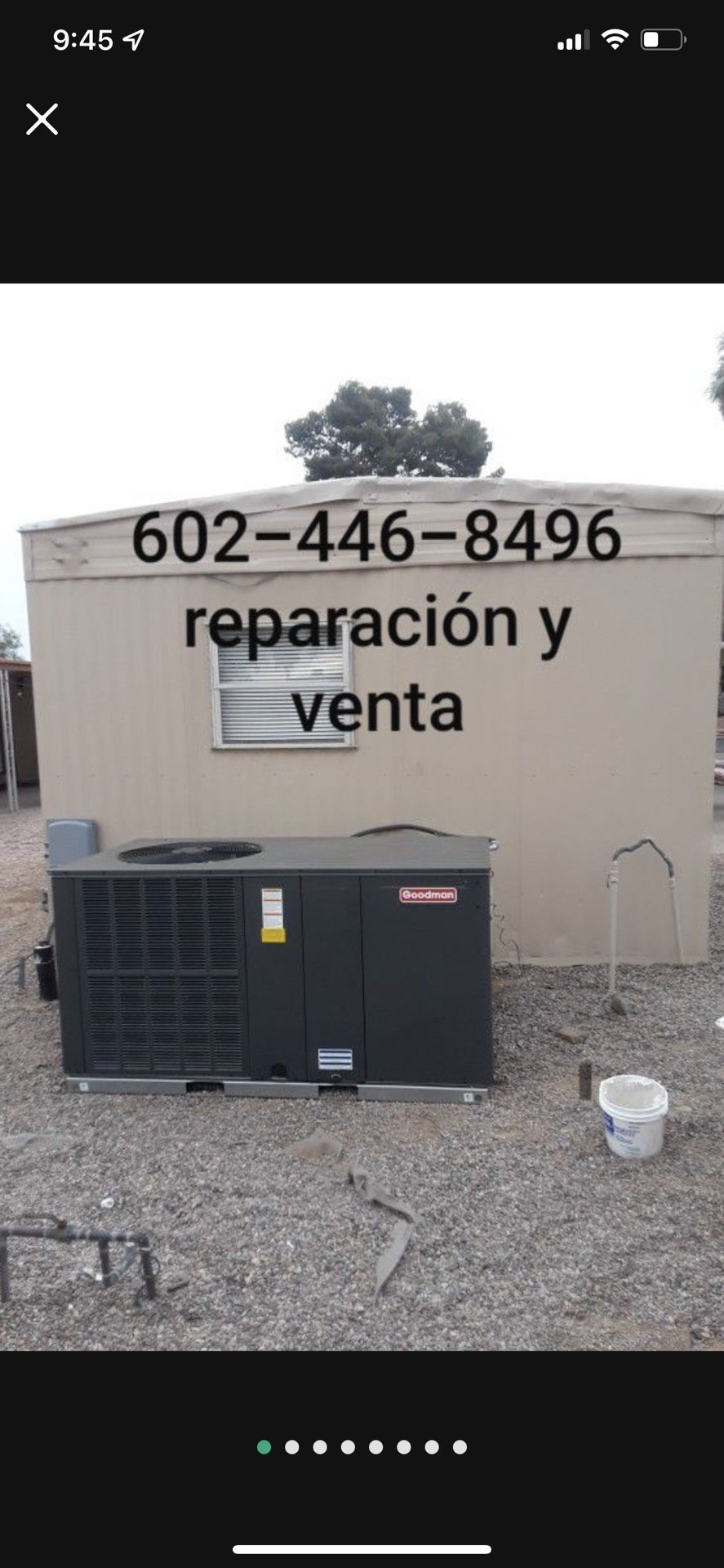 aires acondicionados Mobile Home