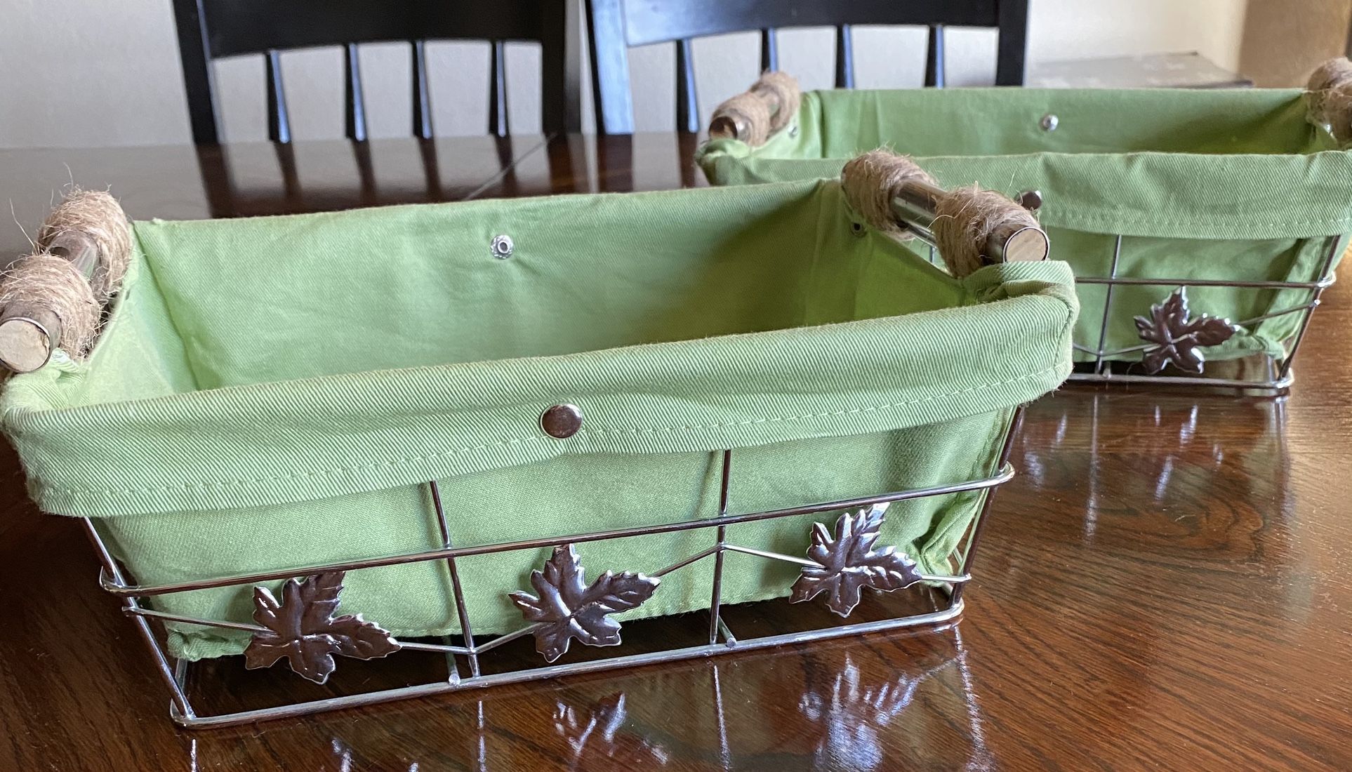Two Metal Baskets