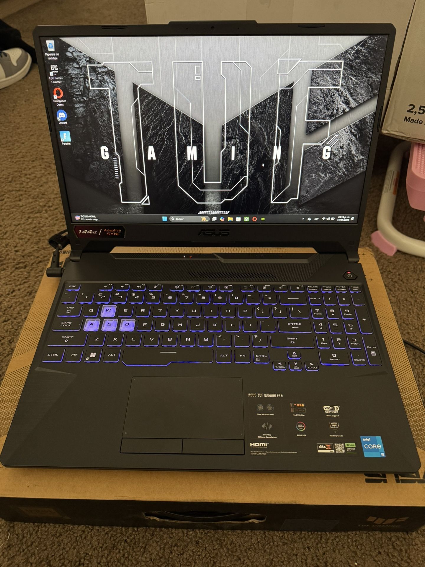 Asus Tuf Gaming F15 Laptop