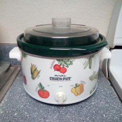 Ravil Crock-Pot 4 QT Pickup Between 2:00-11:00 Pm Rainbow/Charleston Cash Only Read Description 