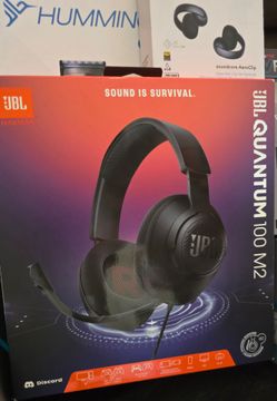 JBL Quantum 100 M2 wired over-ear gaming headset