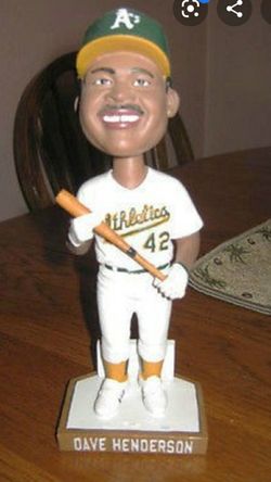 Wanted:DAVE HENDERSON BOBBLEHEAD YAKIMA BEARS OAKLAND