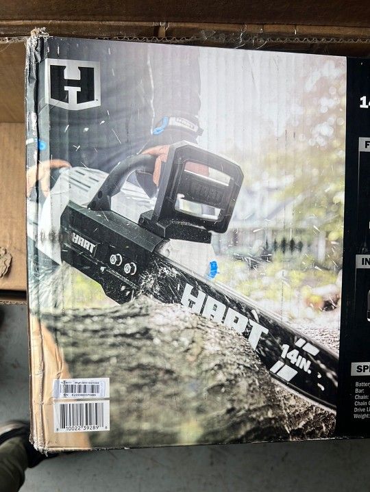 HART 40 Volt Cordless Brushless 14 inch Chainsaw - Main Image