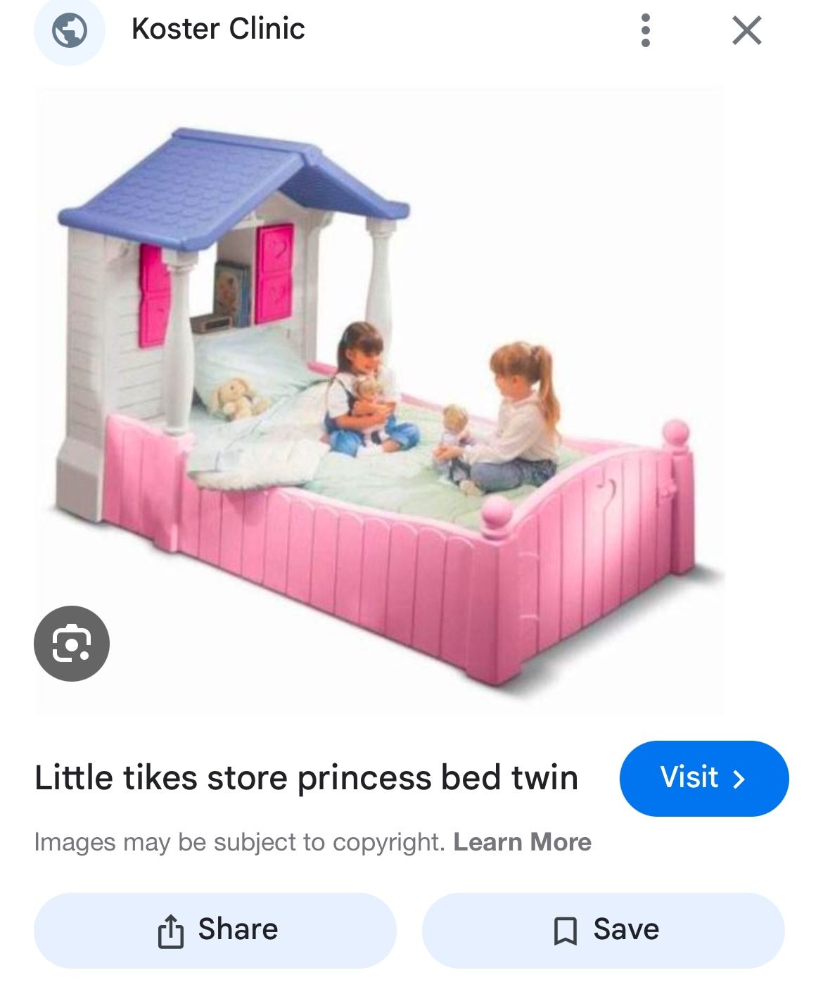 Princess Castle Bed (Twin)