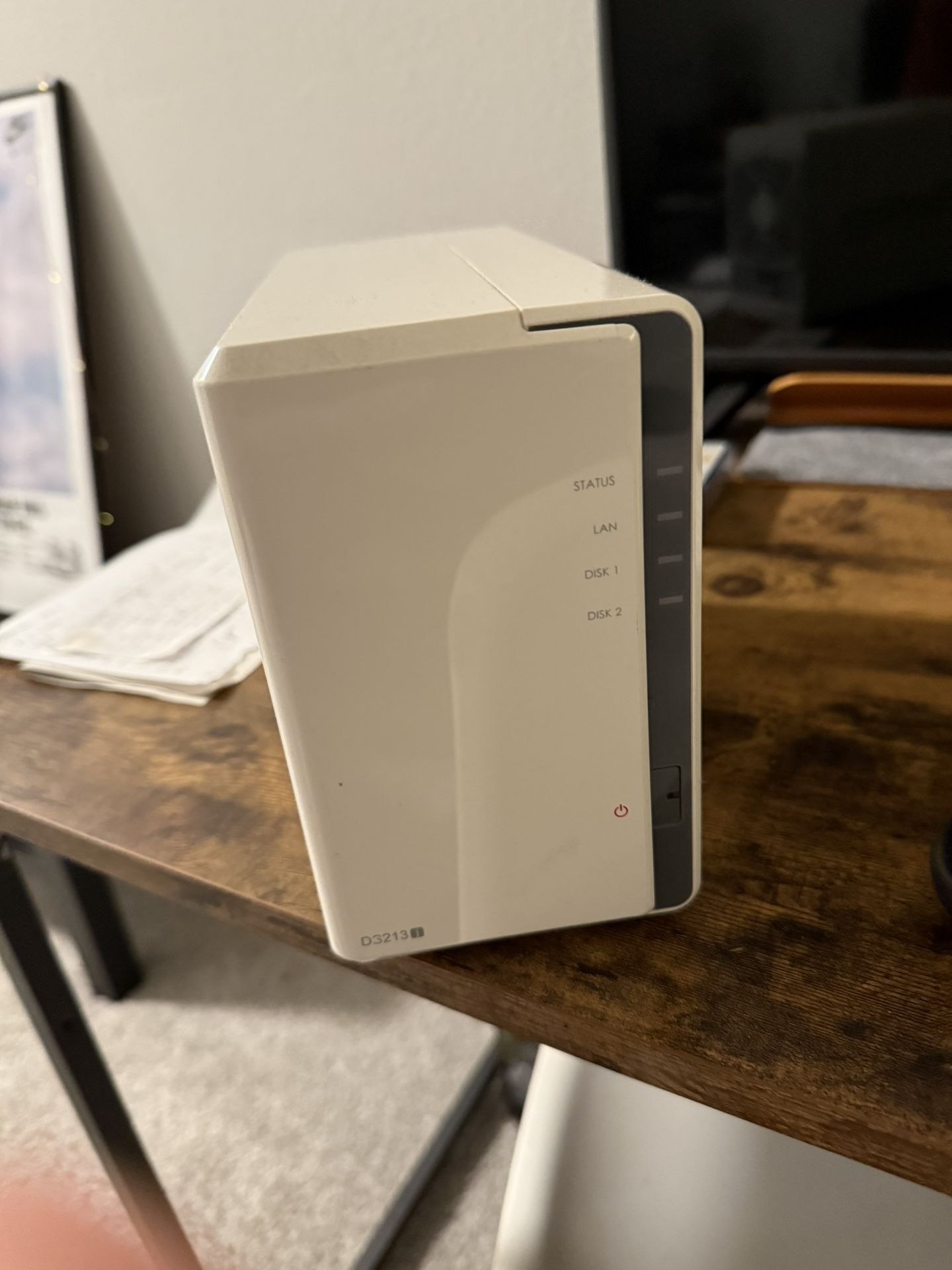 Synology NAS DS218j 2 bay – 2x 1Tb drives