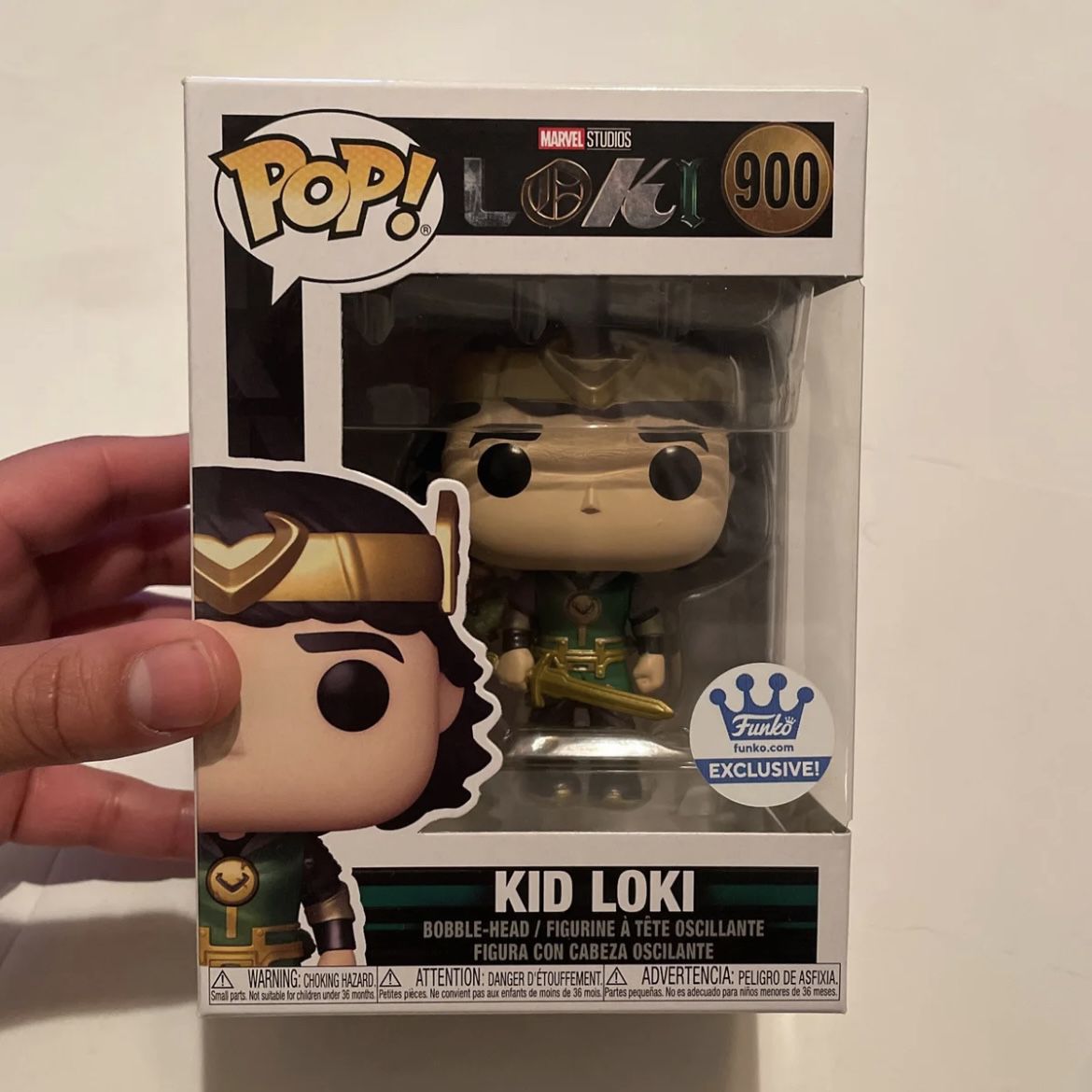 Kid Loki Metallic #900 Marvel Funko Pop