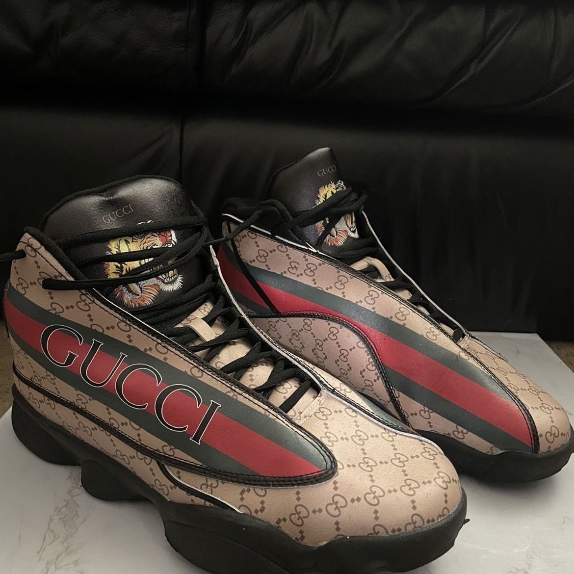 Men's Custom Gucci Jordan 12's for Sale in Alameda, CA - OfferUp