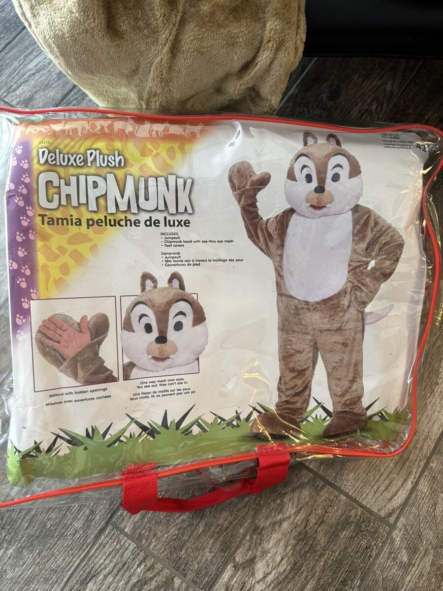 Adult's Chipmunk Mascot Costume