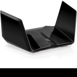 2 Weeks Used Netgear Nighthawk RAXE300 AXE7800 6GHz Multi-Gig 6E Wifi Router With freeVPN
