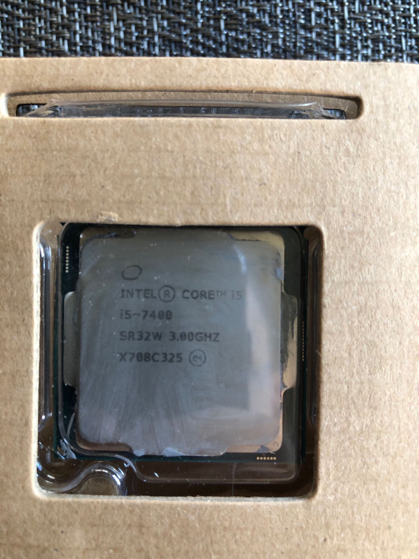 Intel core i5 7400 3ghz quad core (socket 1151)