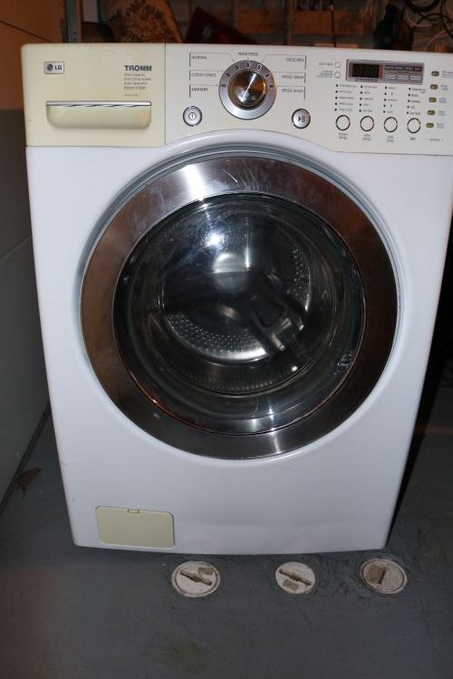 Gas washer dryer