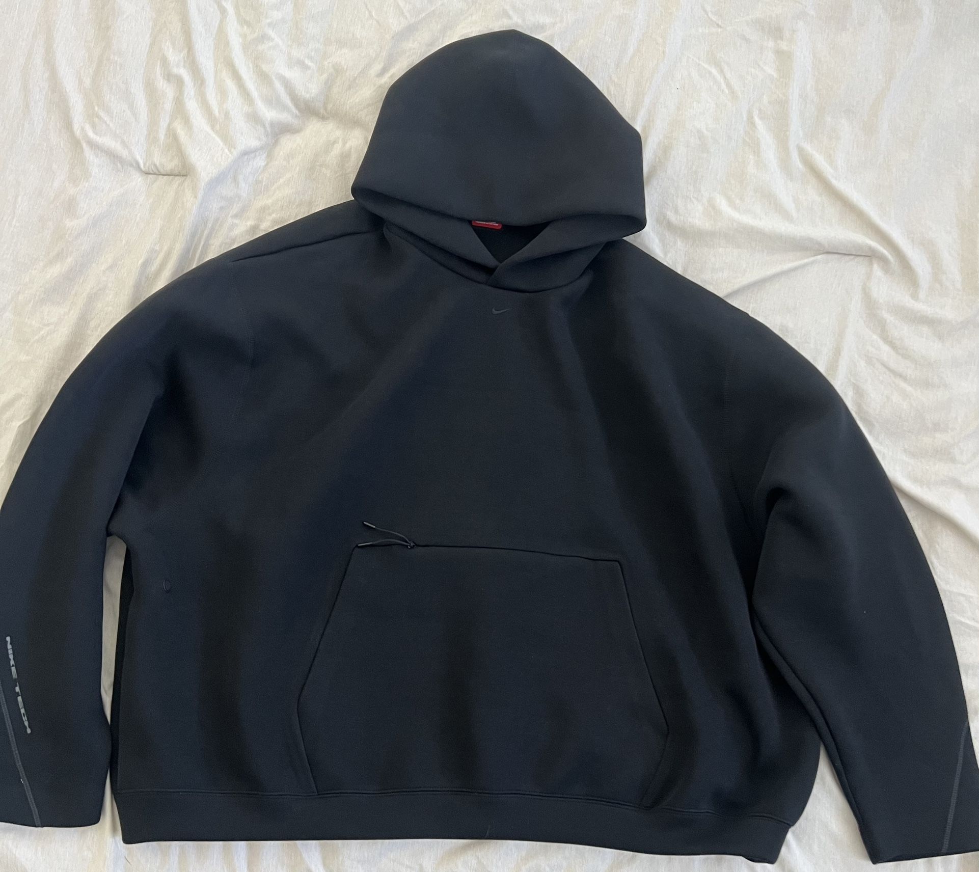 Nike Tech Fleece Oversized Hoodie Black