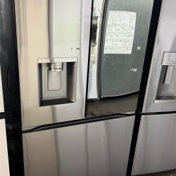 OPEN BOX LG COUNTER DEPTH MIRRORED DOOR IN DOOR REFRIGERATOR 