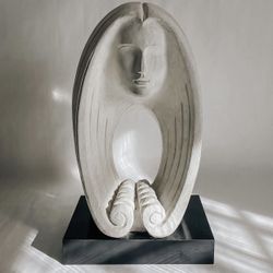David Fisher Woman’s Face Bust Sculpture