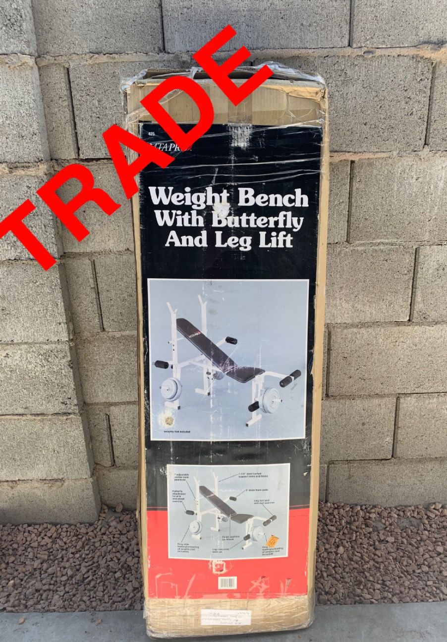 Weight bench for TRADE ONLY