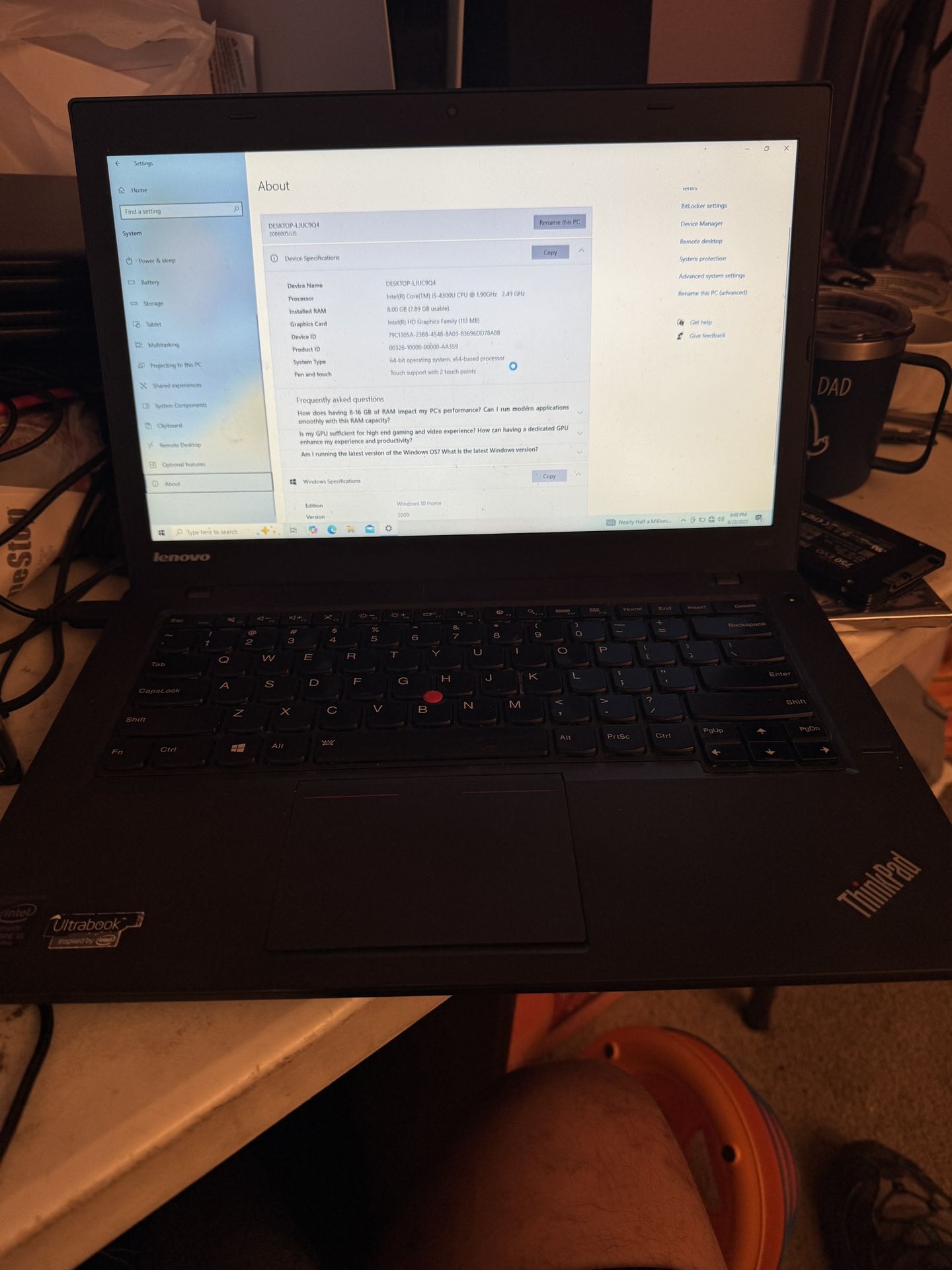 Lenovo Thinkpad T440