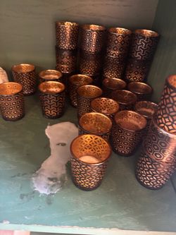 Candles and candle holders