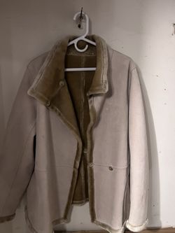 Suede Coat Large Beautiful Condition