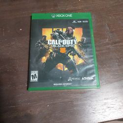 Call Of Duty - Black Ops 4 / Xbox One