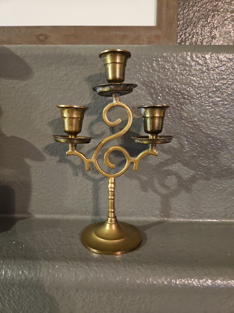 Brass Candle Holder