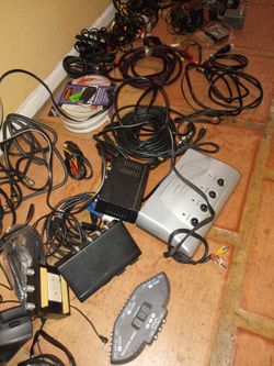 Electrical cables speakers charger etc