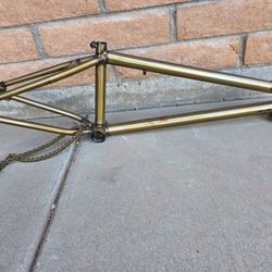 Whthous x Unity  Trans Gold #18 of 25 BMX Frame