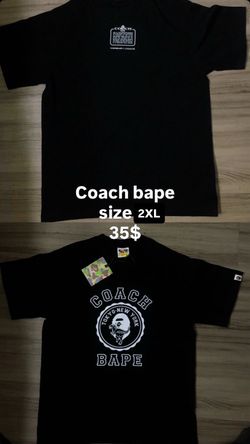 Bape x coach tee