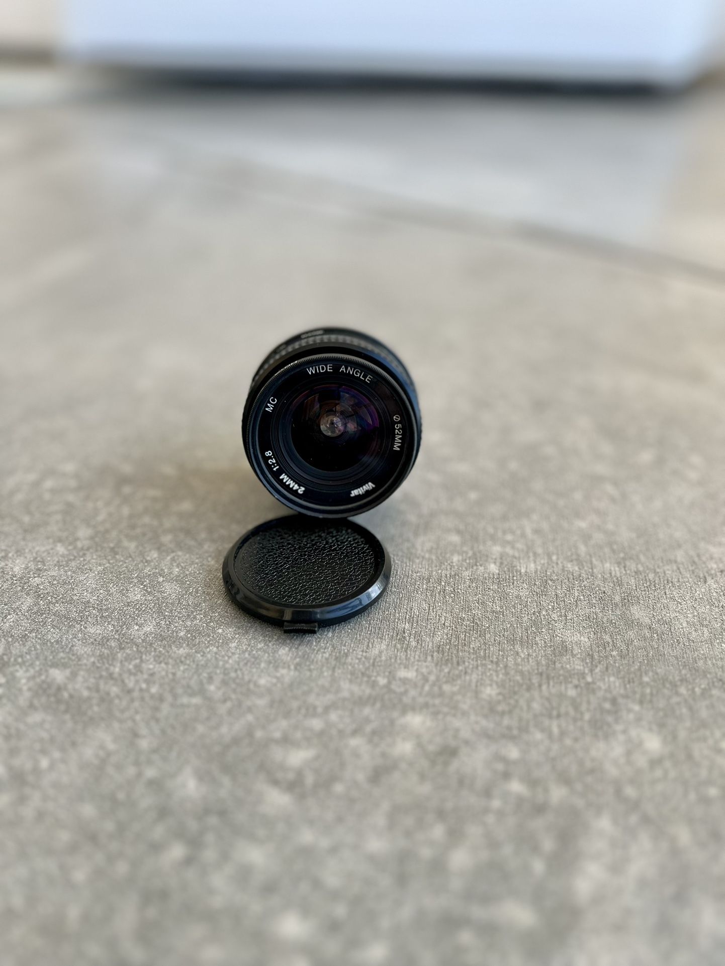 Vivitar 24mm f/2.0-8.0 MF Lens For Nikon