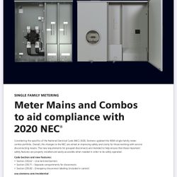 Siemens All Combo Mains & Meters In Stock 