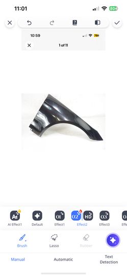 Mercedes-Benz E350 Side Fender