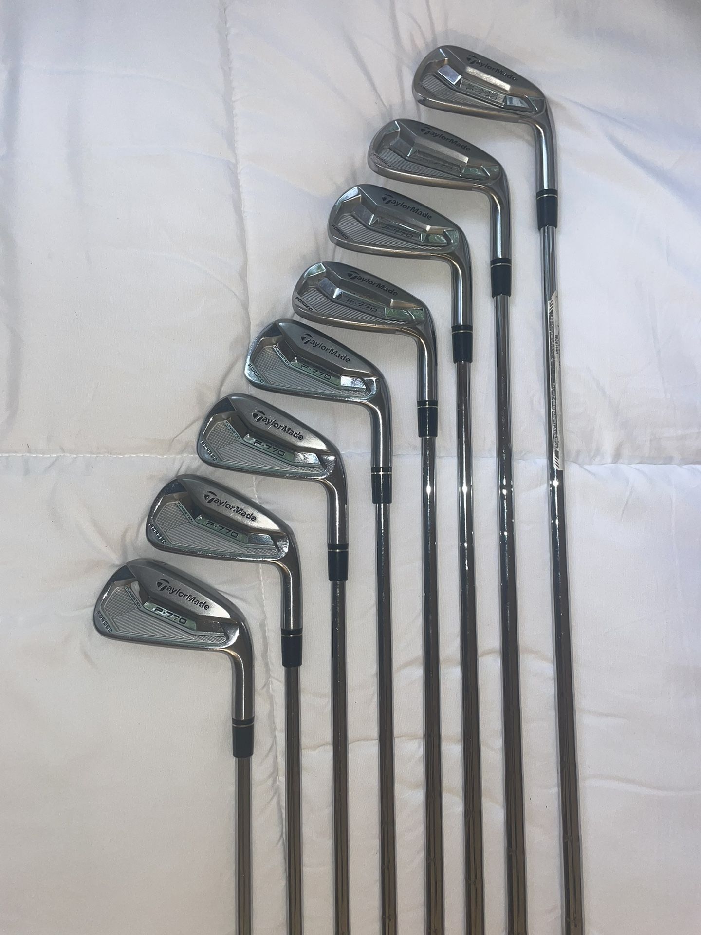 Used TaylorMade P770 Iron Set Golf Clubs