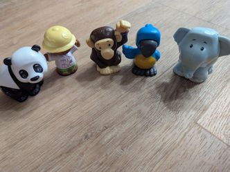 Fisher Price Little People Go Wild figure set
