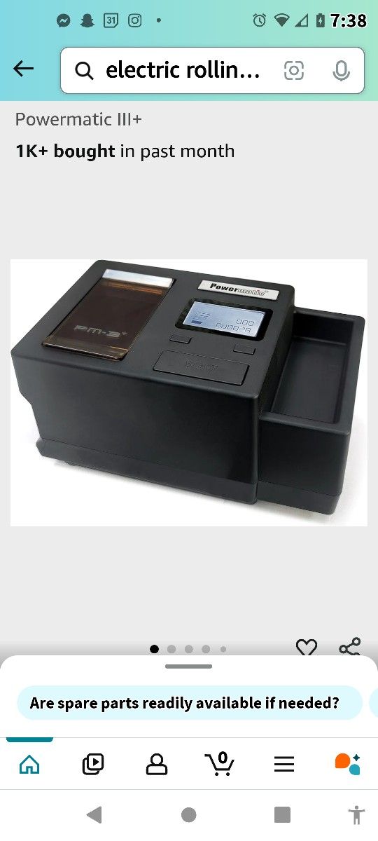 powermatic III Electric Rolling Machineā¶