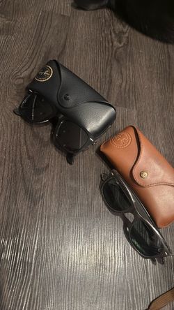 Ray-Ban Sunglasses Bundle with Cases