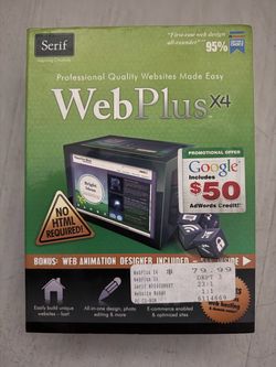 Serif WebPlus X4