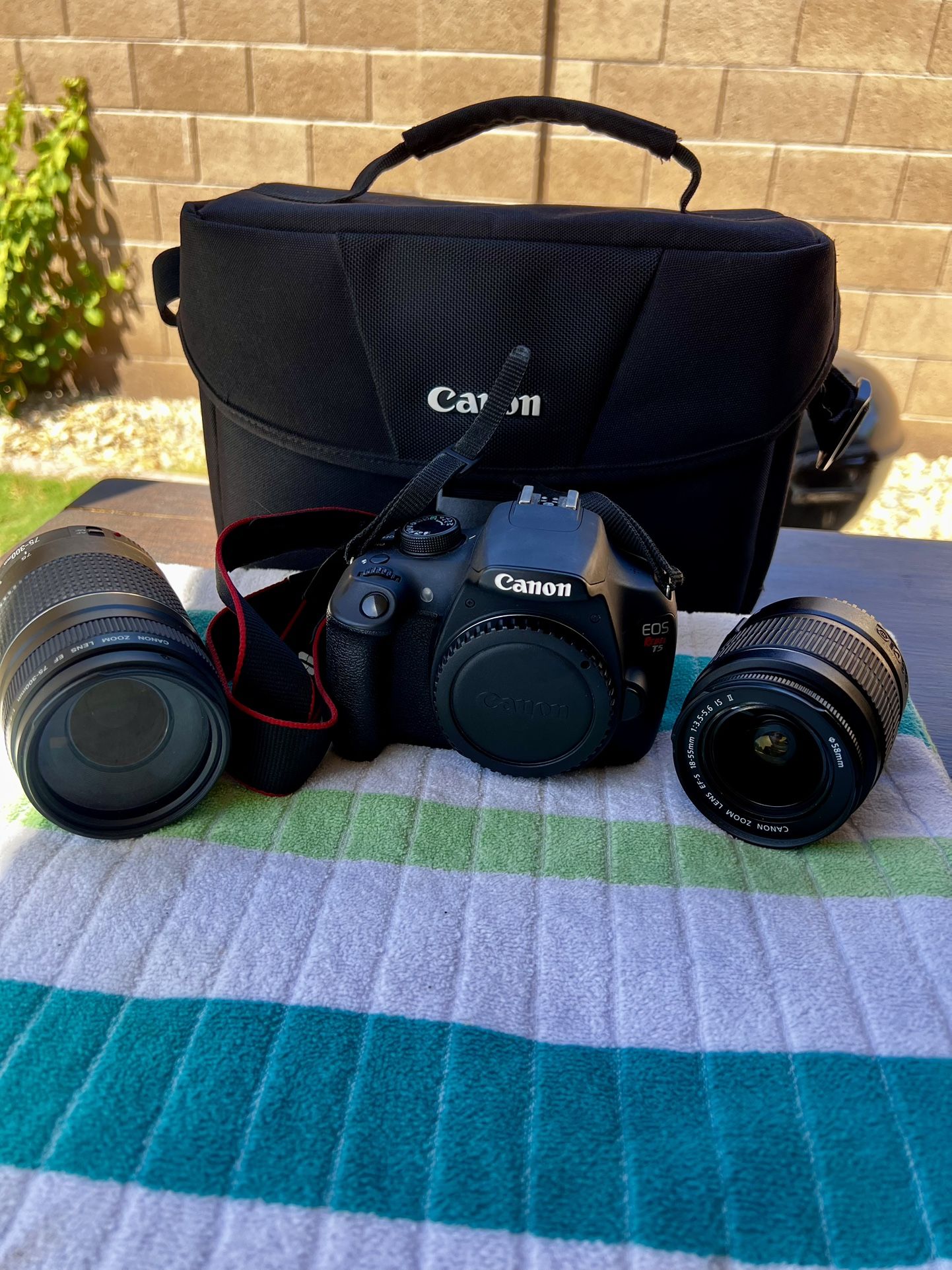 Canon Rebel T5 DSLR Camera – Great for Beginners!