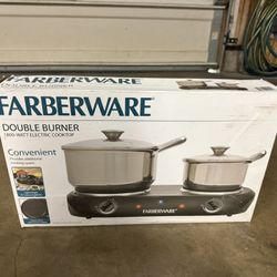 Farberware Electric Double Burner 