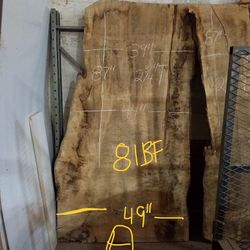 Large maple slabs