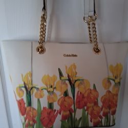 Calvin Klein Floral Purse