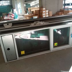 Window sale  31” 7/16 x 24” 7/16    6mm SNX51/23 (HT) LE  H/S 1/2” Black Wam Edge Poly 6mm Cir Temp double Glass Aluminum Frame Made in Canada