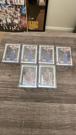 Cooper Flagg and Kon Knueppel topps chrome rookie card lot