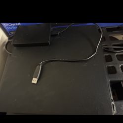 PS4 with portable external hard drive