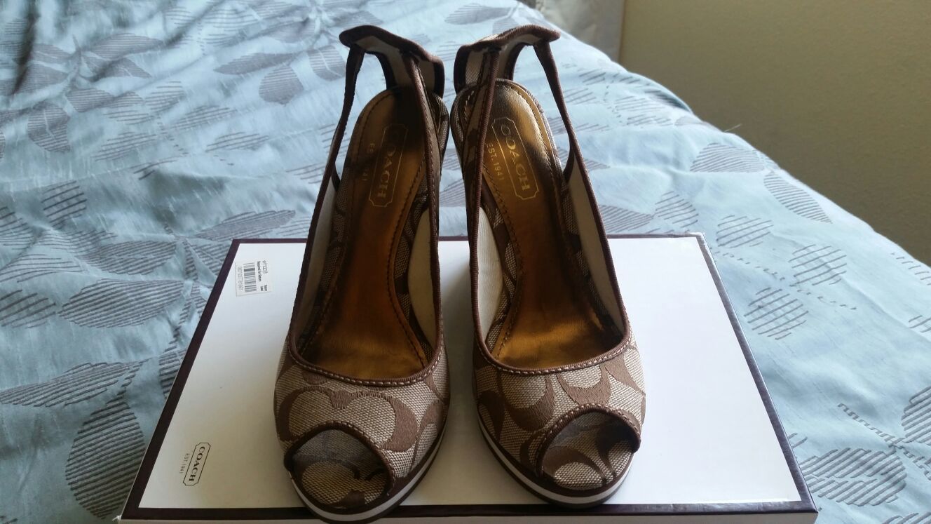 COACH Signature Wedges...