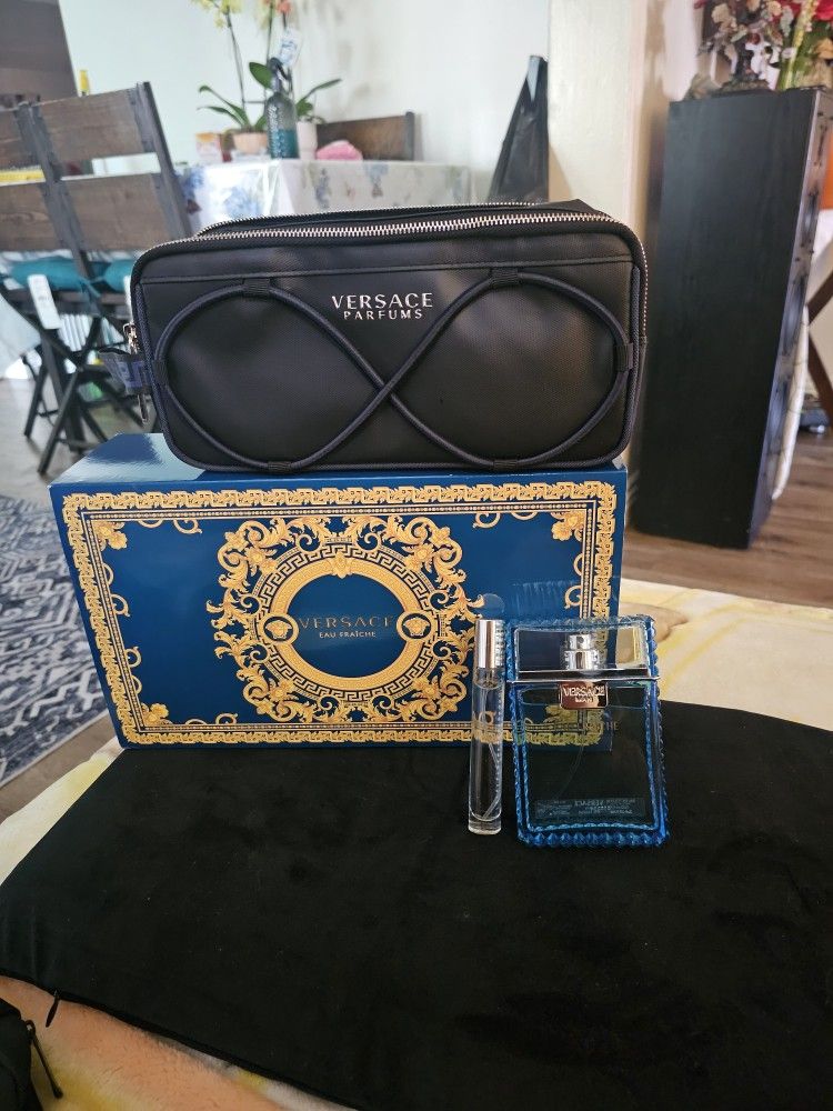 Perfume With Travel Bag Versace
