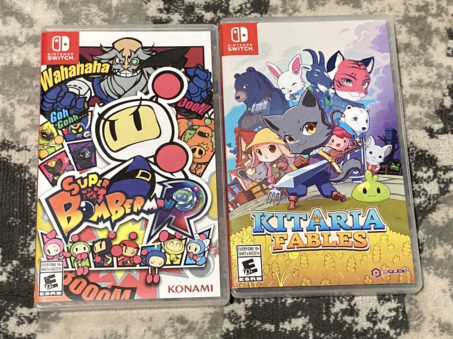 Super Bomberman R Kitaria Fables Nintendo Switch Action Adventure RPG Co Op Game