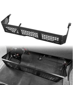 JOYTUTUS Under Seat Storage Molle Panel Compatible with Silverado/Sierra 2019-2026 1500 & 2020-2026 2500HD 3500HD, Crew Cab, Underseat Storage Truck U